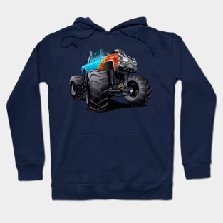 Cartoon monster truck Hoodie